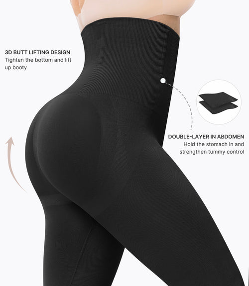 CoreContour Sculpting Leggings
High-Waist Support & Curve-Enhancing Fit